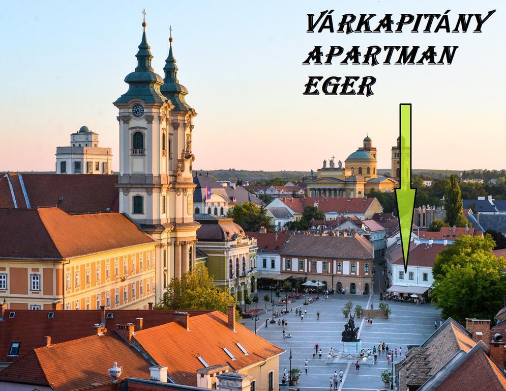 Varkapitany Apartman Eger Extérieur photo